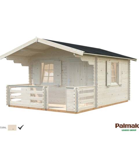 chalet 2 pentes avec terrasse